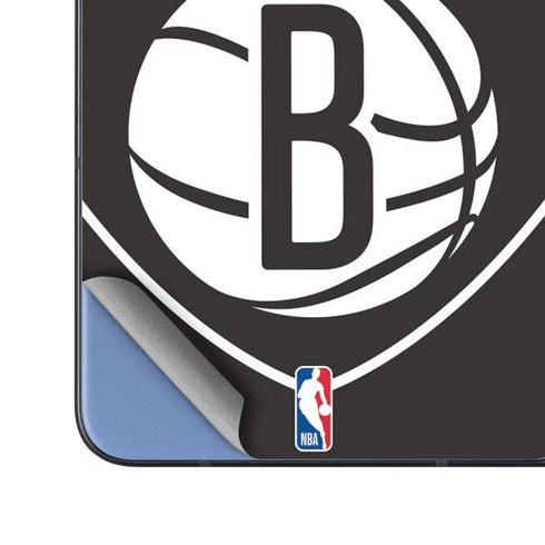 NBA Brooklyn Nets Large Logo Galaxy Z Fold5 5G Skin